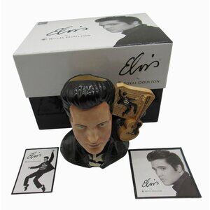ROYAL DOULTON Elvis Jailhouse Rock EP4 Character Jug Limited Edition Box And COA